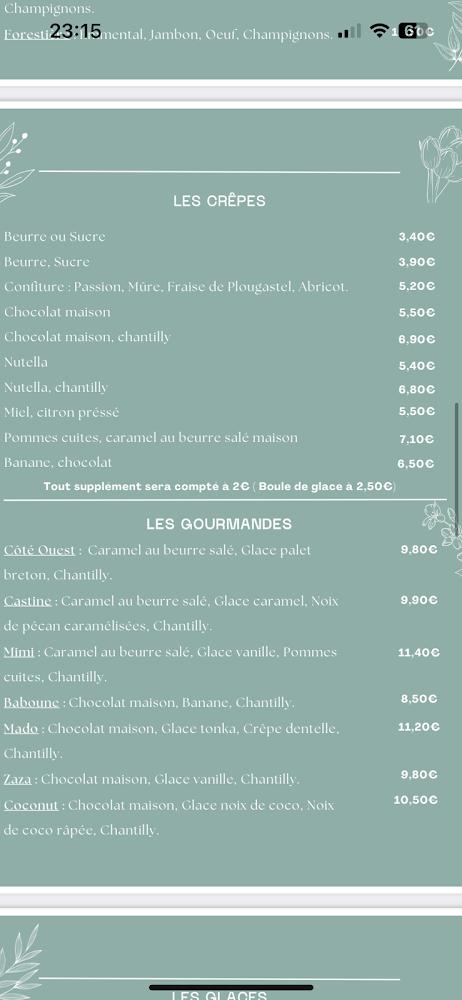 Chipie La Galette - Menu Image 3